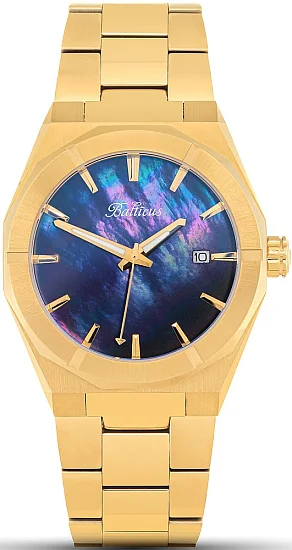 Balticus Gwiezdny Pył Złoty 37mm Damski Granatowa Tarcza Set BLT-BALSDLNBLG