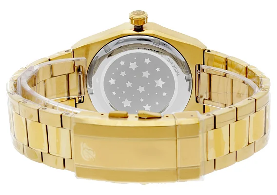 Balticus Gwiezdny Pył Złoty 40mm Datownik Tarcza Granatowa Awenturyn BLT-BALSDBAGD