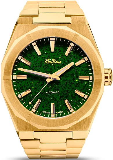 Balticus Gwiezdny Pył Złoty 40mm Tarcza Zielona BLT-BALSDGANDG