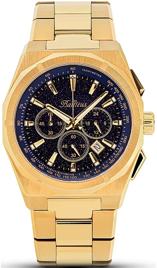 Balticus Gwiezdny Pył Złoty 42mm Chrono BLT-BALSDCHBAG