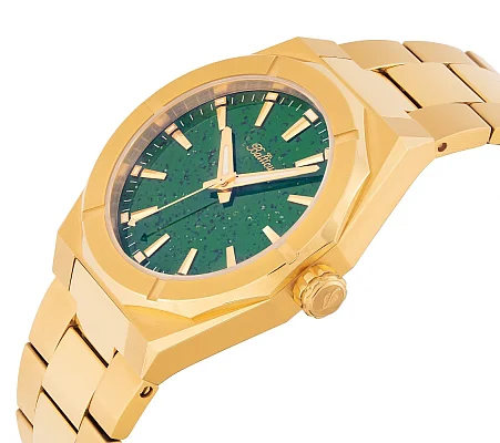 Balticus Gwiezdny Pył Złoty 37mm Damski Zielona Tarcza Set BLT-BALSDLGAG