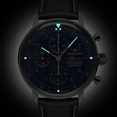 Bauhaus Automatic Chrono Valjoux Chronometer Limited Edition BA-20203