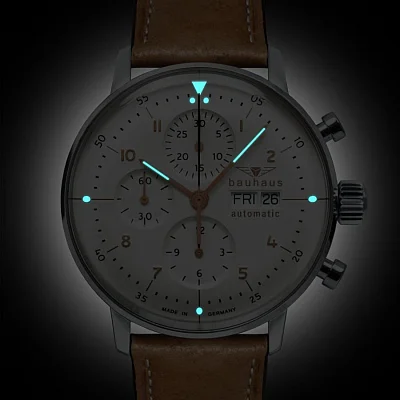 Bauhaus Dessau Automatic Chrono Day-Date BA-20181
