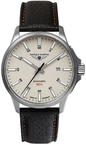 Bauhaus Aviation Automatic 60h Sapphire Titanium BA-2864-5