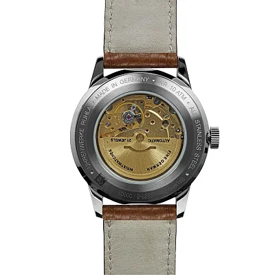 Bauhaus Aviation Automatic Day-Date Sapphire Titanium BA-23665