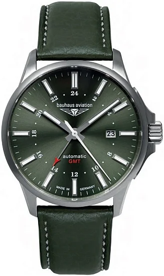 Bauhaus Aviation Automatic GMT Sapphire BA-2868-4