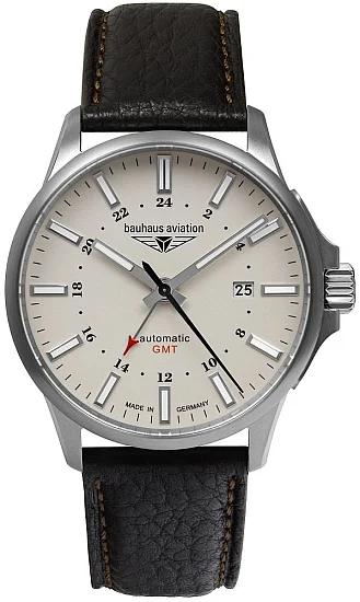 Bauhaus Aviation Automatic GMT Sapphire BA-2868-5
