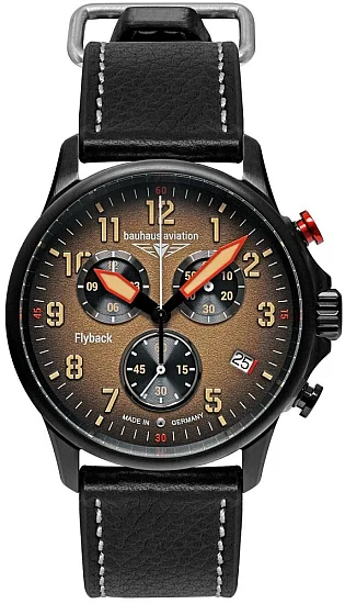 Bauhaus Aviation Quartz Chrono Flyback BA-28885
