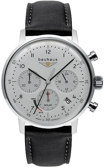 Bauhaus Quartz Chrono Solar Vegan Strap BA-2086-1