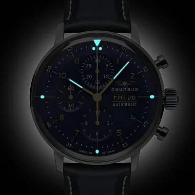 Bauhaus Dessau Automatic Chrono Day-Date BA-20183