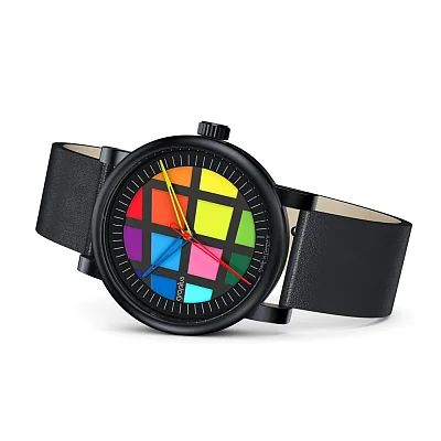 Bauhaus Walter Gropius Atrium Automatic Leather Strap WG.A801-01