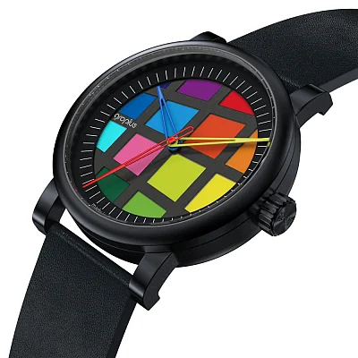 Bauhaus Walter Gropius Atrium Automatic Leather Strap WG.A801-01