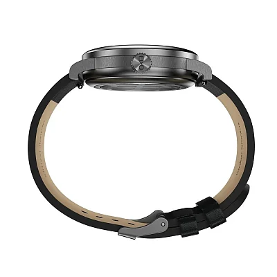 Bauhaus Walter Gropius Atrium Automatic Leather Strap Skeleton WG.A801-04