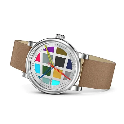 Bauhaus Walter Gropius Atrium Automatic Leather Strap WG.A801-02