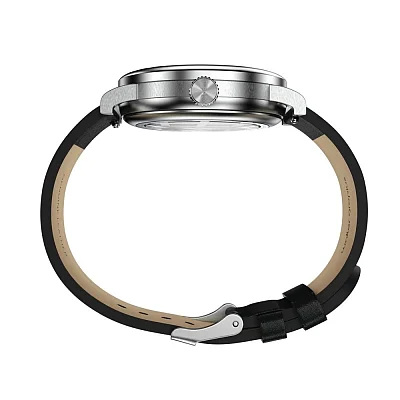 Bauhaus Walter Gropius Atrium Automatic Leather Strap WG.A801-05