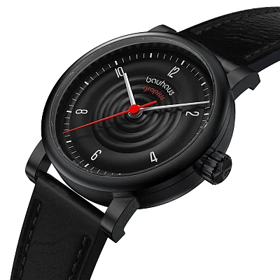 Bauhaus Walter Gropius Sound of Bauhaus Leather Strap WG.A802-08