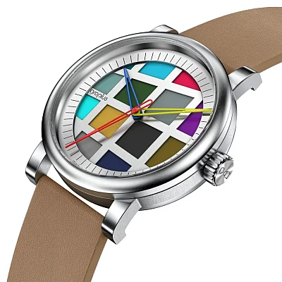 Bauhaus Walter Gropius Atrium Automatic Leather Strap WG.A801-02