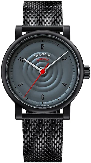 Bauhaus Walter Gropius Atrium Automatic Sound of Bauhaus Mesh WGA802-010M