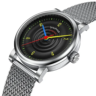 Bauhaus Walter Gropius Atrium Automatic Sound of Bauhaus Mesh WG.A802-07M