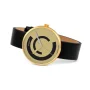  Zdjęcie 2 Bauhaus Walter Gropius Forum Centum Deluxe Leather Strap Yellow Gold PVD WG.014-03Z
