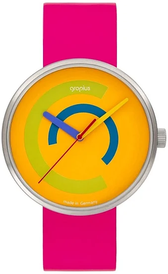 Bauhaus Walter Gropius Forum Centum Leather Strap WG010-05
