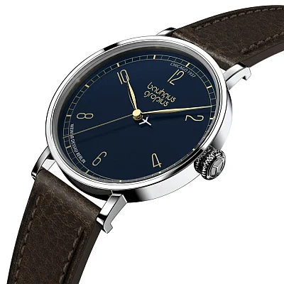Bauhaus Walter Gropius New Bauhaus Chicago 1937 Leather Strap WG.N001-02Z