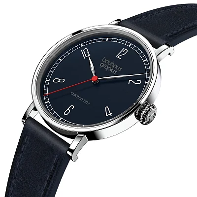 Bauhaus Walter Gropius New Bauhaus Chicago 1937 Leather Strap WG.N002-05