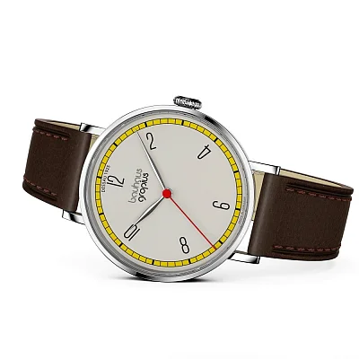 Bauhaus Walter Gropius New Bauhaus Chicago 1937 Leather Strap WG.N004-03