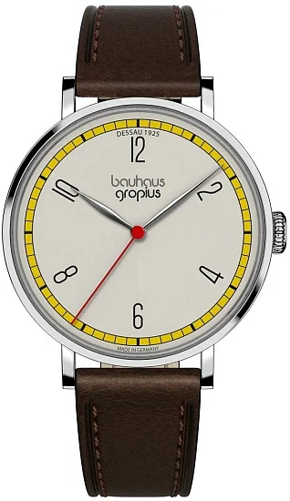 Bauhaus Walter Gropius New Bauhaus Chicago 1937 Leather Strap WGN004-03