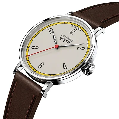 Bauhaus Walter Gropius New Bauhaus Chicago 1937 Leather Strap WG.N004-03
