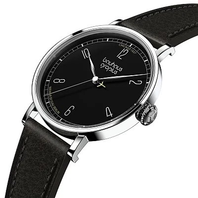 Bauhaus Walter Gropius New Bauhaus Chicago 1937 Leather Strap WG.N001-03Z