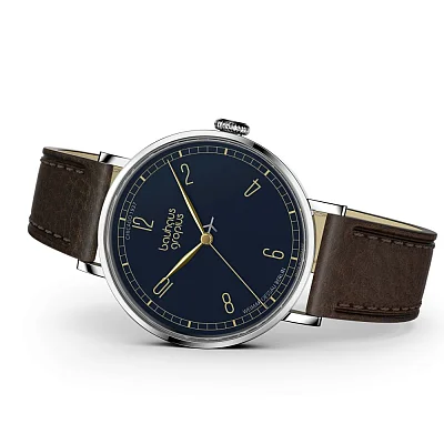 Bauhaus Walter Gropius New Bauhaus Chicago 1937 Leather Strap WG.N001-02Z