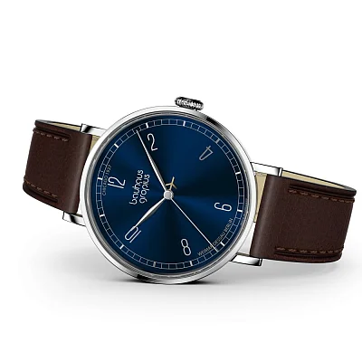 Bauhaus Walter Gropius New Bauhaus Chicago 1937 Leather Strap WG.N001-04Z