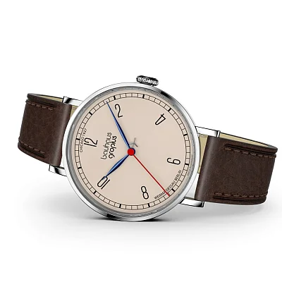 Bauhaus Walter Gropius New Bauhaus Chicago 1937 Leather Strap WG.N001-01Z