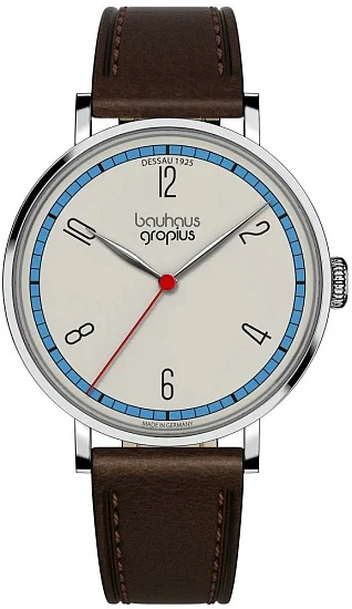 Bauhaus Walter Gropius New Bauhaus Chicago 1937 Leather Strap WGN004-05