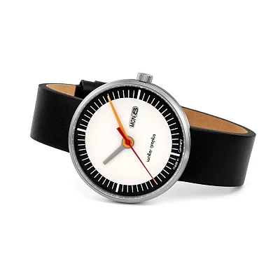 Bauhaus Walter Gropius Forum Classic Date Leather Strap Day-Date WG.008-01