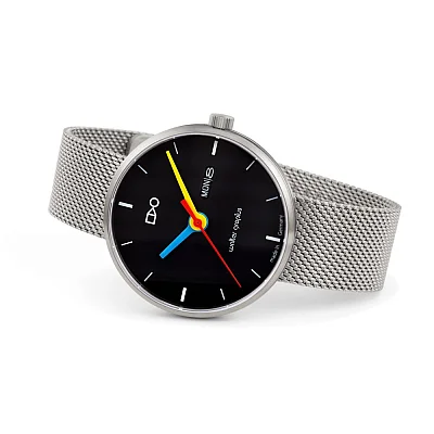 Bauhaus Walter Gropius Forum Classic Date Mesh Day-Date WG.007-04M