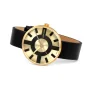  Zdjęcie 2 Bauhaus Walter Gropius Forum Crossway Deluxe Leather Strap Yellow Gold PVD WG.013-01Z