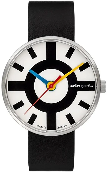 Bauhaus Walter Gropius Forum Crossway Leather Strap WG006-03