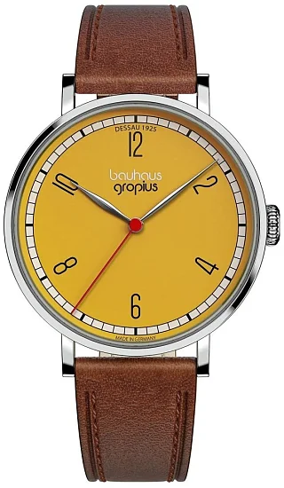 Bauhaus Walter Gropius New Bauhaus Dessau 1925 Leather Strap WGN003-03