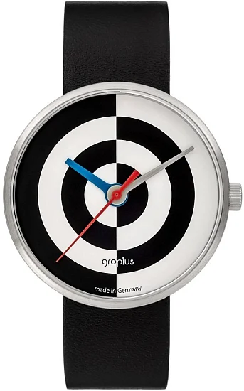 Bauhaus Walter Gropius Forum J Albers Leather Strap WG005-08