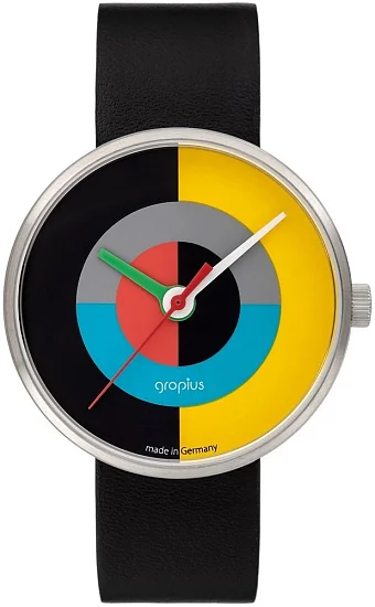 Bauhaus Walter Gropius Forum J Albers Leather Strap WG005-01