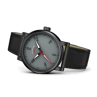 Bauhaus Walter Gropius Kontur Automatic Leather Strap WG.A803-05