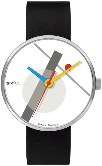 Bauhaus Walter Gropius Forum Moholy Nagy Leather Strap WG021-01