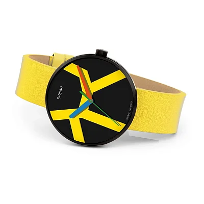 Bauhaus Walter Gropius Forum Move Leather Strap WG.011-03