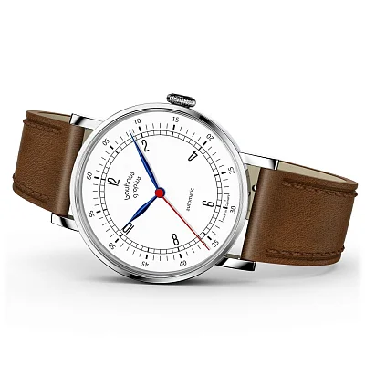 Bauhaus Walter Gropius New Bauhaus Automatic Leather Strap WG.NA002-01