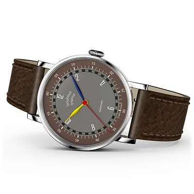 Bauhaus Walter Gropius New Bauhaus Automatic Leather Strap WG.NA002-07