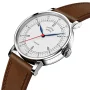  Zdjęcie 2 Bauhaus Walter Gropius New Bauhaus Automatic Leather Strap WG.NA002-01