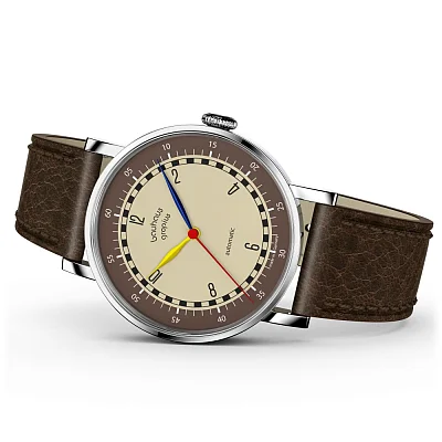 Bauhaus Walter Gropius New Bauhaus Automatic Leather Strap WG.NA002-08