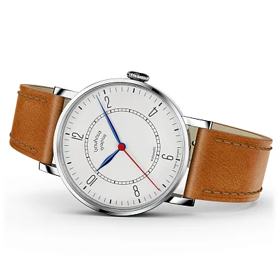 Bauhaus Walter Gropius New Bauhaus Automatic Leather Strap WG.NA001-02